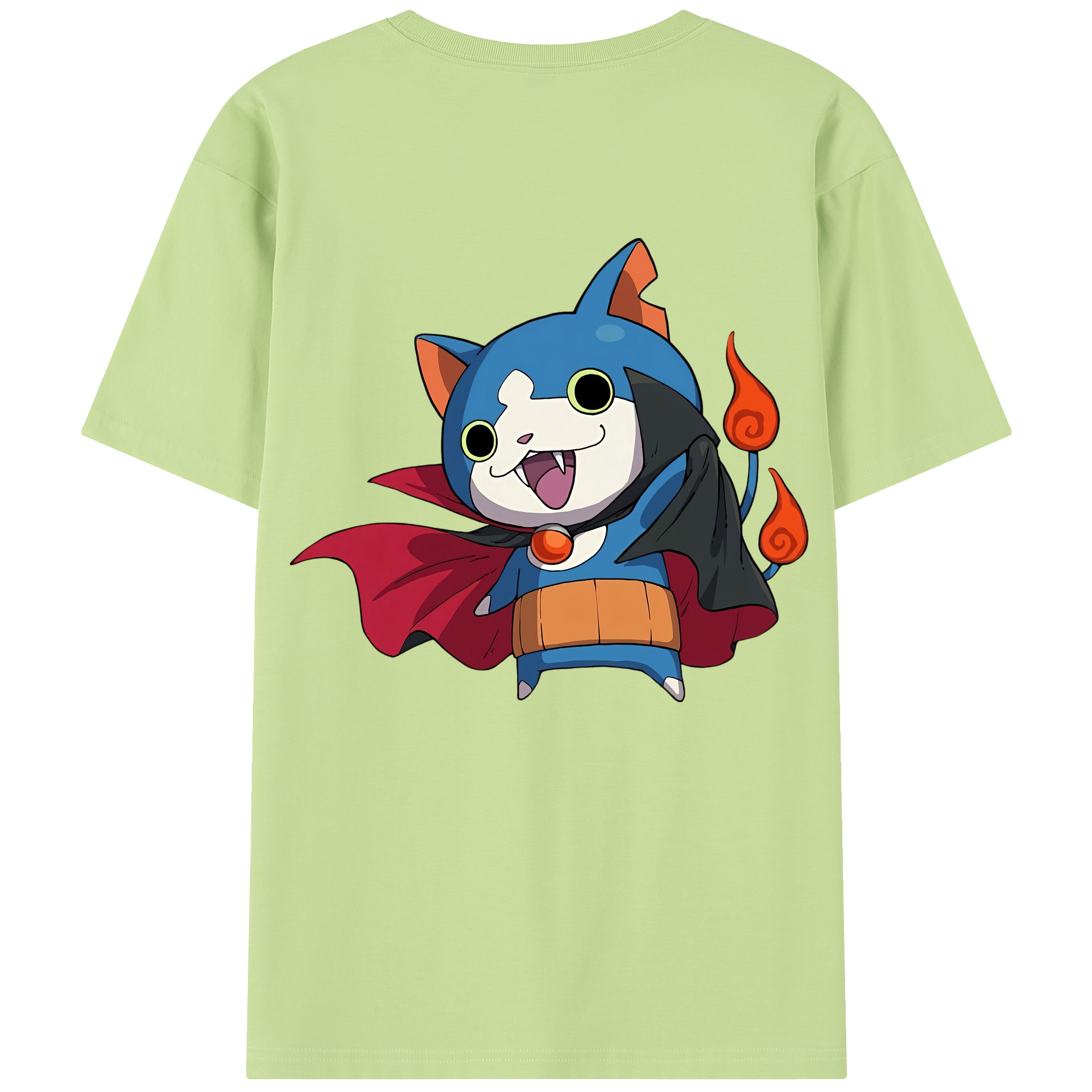 （画像用） 妖怪ウォッチ Yo-kai Watch 綿100％半袖Tシャツ（背面プリント）